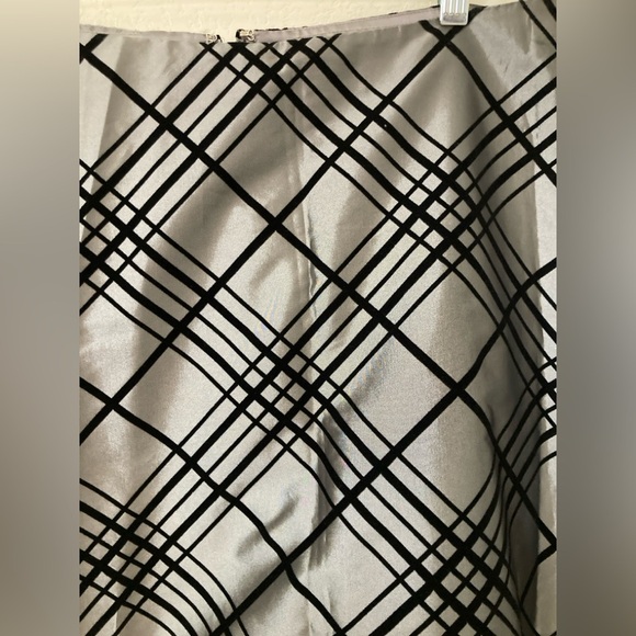 VINTAGE VICTOR COSTA MAXI SKIRT size 12 - Picture 9 of 12